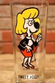 画像4: gs-240611-10 Under Dog / Sweet Polly 1970's PEPSI Collectors Series 16 oz. Glass