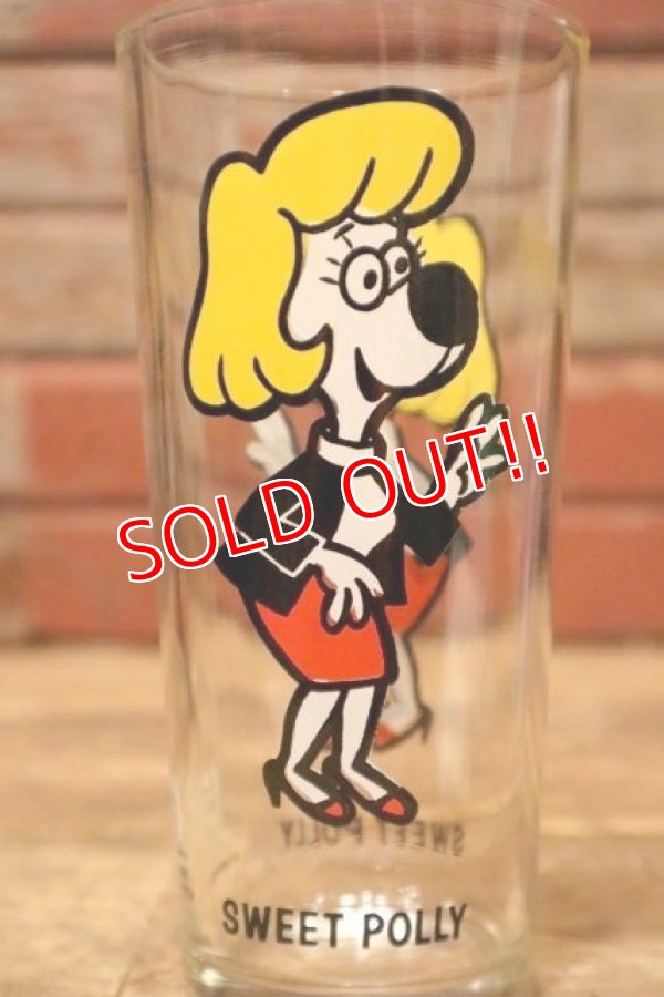 画像4: gs-240611-10 Under Dog / Sweet Polly 1970's PEPSI Collectors Series 16 oz. Glass