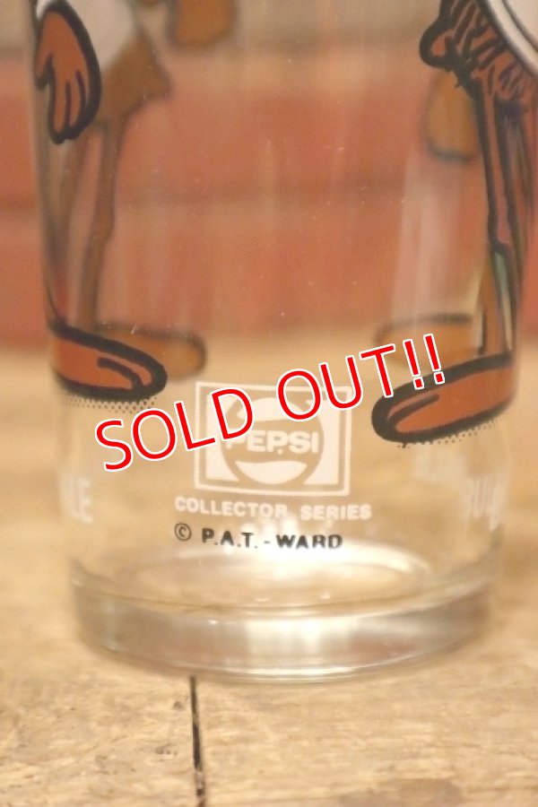 画像9: gs-240605-27 BULLWINKLE / 1970's PEPSI Collectors Series 16 oz. Glass