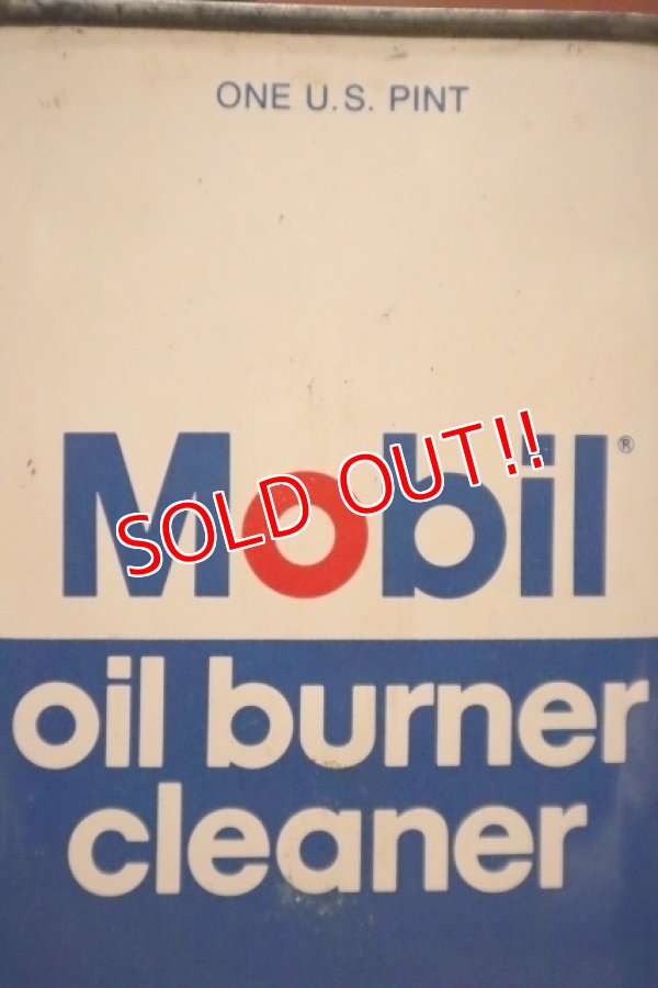 画像2: dp-240207-07 Mobil / 1970's〜 oil burner cleaner One Pint Can