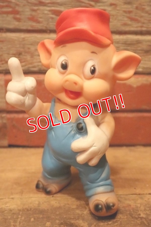 画像2: ct-240418-15 Three Little Pigs / 1960's Rubber Doll Set