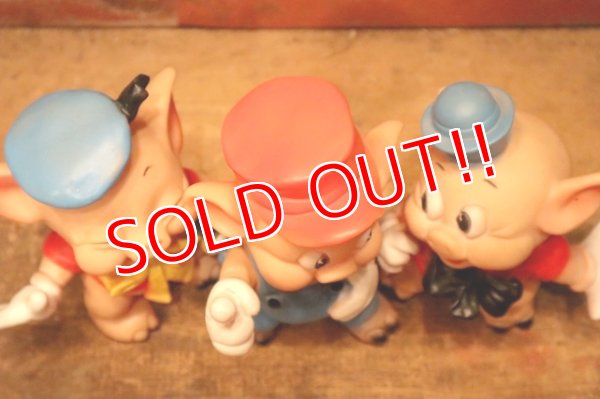 画像8: ct-240418-15 Three Little Pigs / 1960's Rubber Doll Set