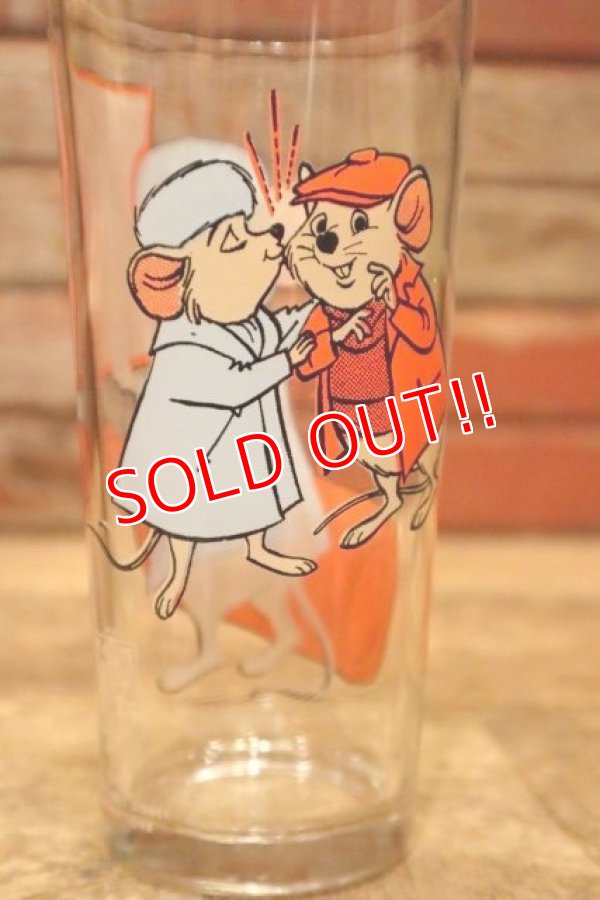 画像4: gs-240605-38 The Rescuers / Bianca PEPSI 1977 Collectors Series Glass