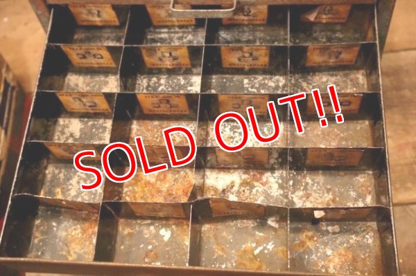 画像8: dp-240611-20 WEATHERHEAD / 1950's Metal Cabinet