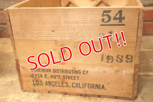 画像6: dp-240604-04 BLACK & WHITE SCOTCH WHISKY / Vintage Wood Box