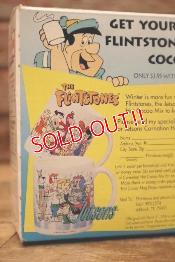 画像6: ct-231206-30 Carnation HOT COCOA / 1992 FLINTSTONES & JETSONS Box