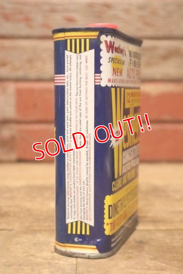 画像4: dp-240207-07 WESTLEY INDUSTRIES, INC. / Westley's AUTO POLISH CAN