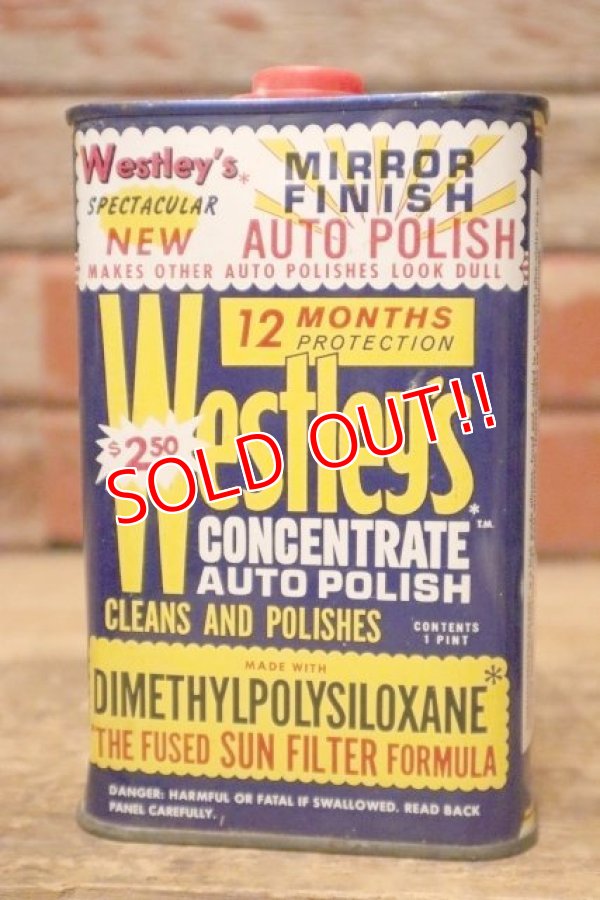 画像1: dp-240207-07 WESTLEY INDUSTRIES, INC. / Westley's AUTO POLISH CAN