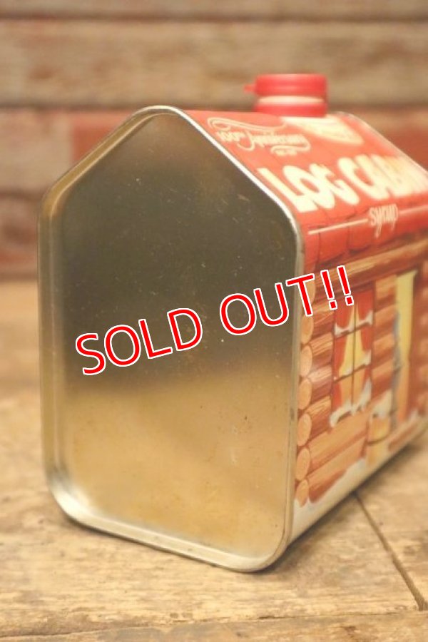 画像6: dp-240605-12 LOG CABIN syrup 100th Anniversary Tin Can