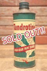 画像: dp-240508-126 Tandrotine 1950's Thinner Can