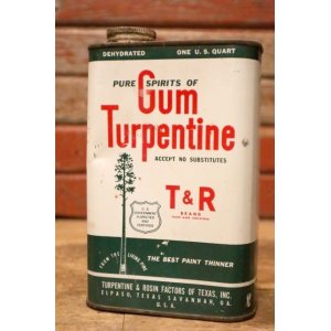 画像: dp-231012-91 Gum Turpentine One U.S. Quart Can