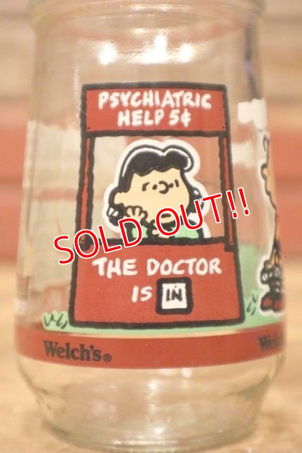 画像2: gs-240611-19 Welch's 1990's / PEANUTS COMIC CLASSICS Glass #1