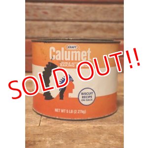 画像: dp-240623-05 Calumet / KRAFT Baking Powder Can
