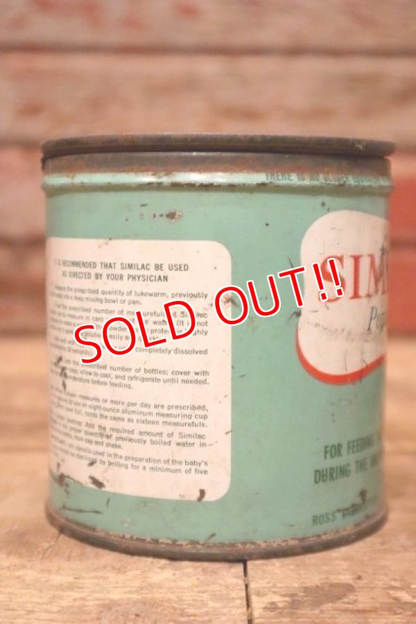 画像3: dp-231016-24 SIMILAC Powdered Vintage Tin Can