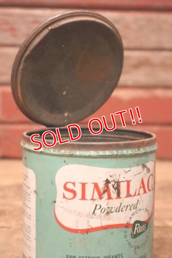 画像2: dp-231016-24 SIMILAC Powdered Vintage Tin Can