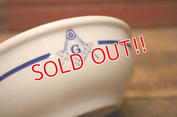 画像2: kt-230809-07 Freemasonry / Wallace Cereal Bowl