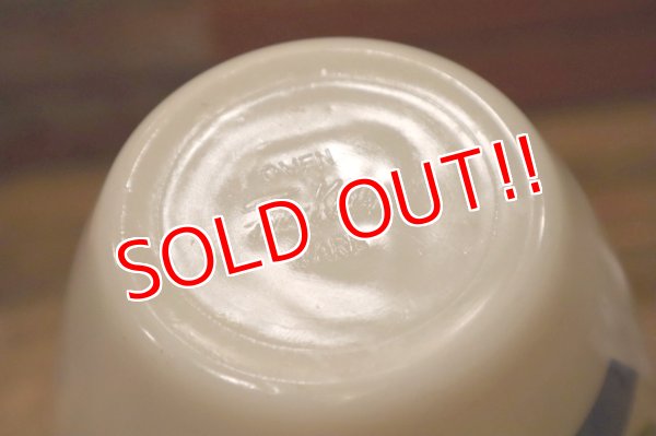 画像11: kt-230809-05 Fire-King / 1950's Ivory Tulip Grease Jar