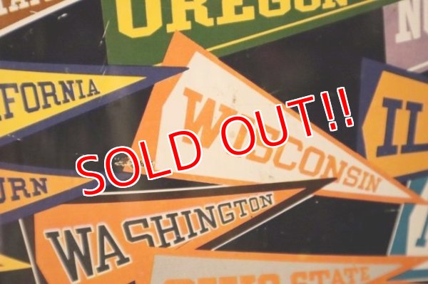 画像6: dp-240718-06 HARVELL 1950's-1960's College Pennant Trash Can