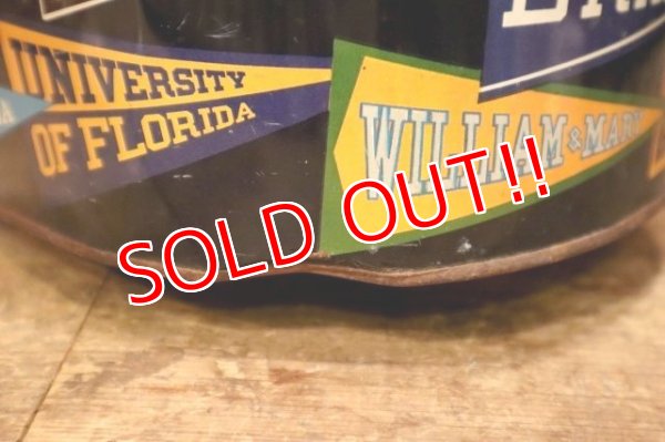 画像7: dp-240718-06 HARVELL 1950's-1960's College Pennant Trash Can