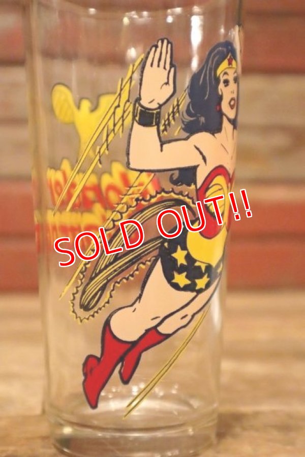 画像3: gs-240611-28 WONDER WOMAN / PEPSI 1978 Collector Series Glass