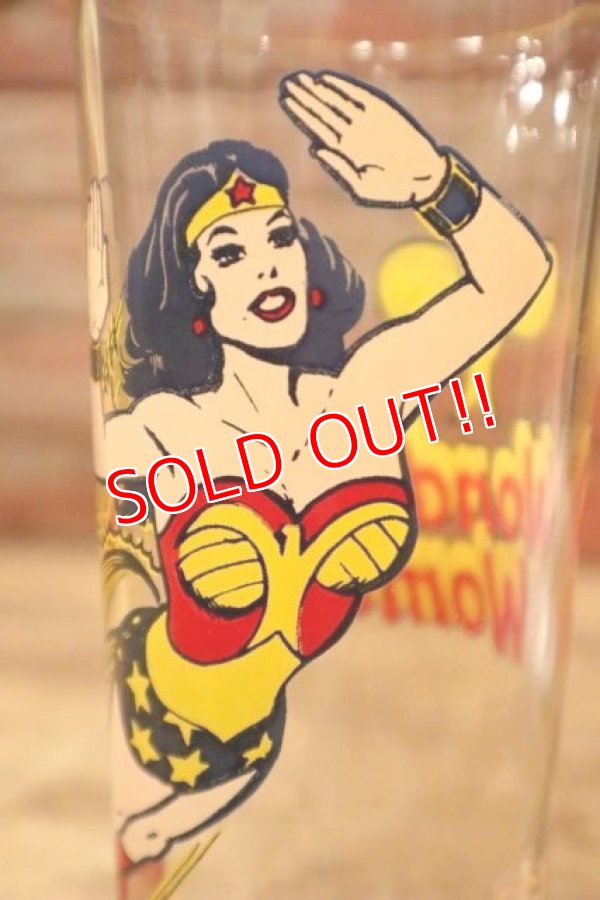 画像2: gs-240611-28 WONDER WOMAN / PEPSI 1978 Collector Series Glass