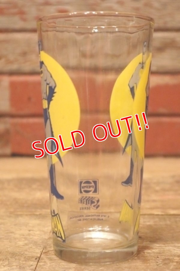 画像7: gs-240605-34 BATMAN / PEPSI 1976 Collector Series Glass