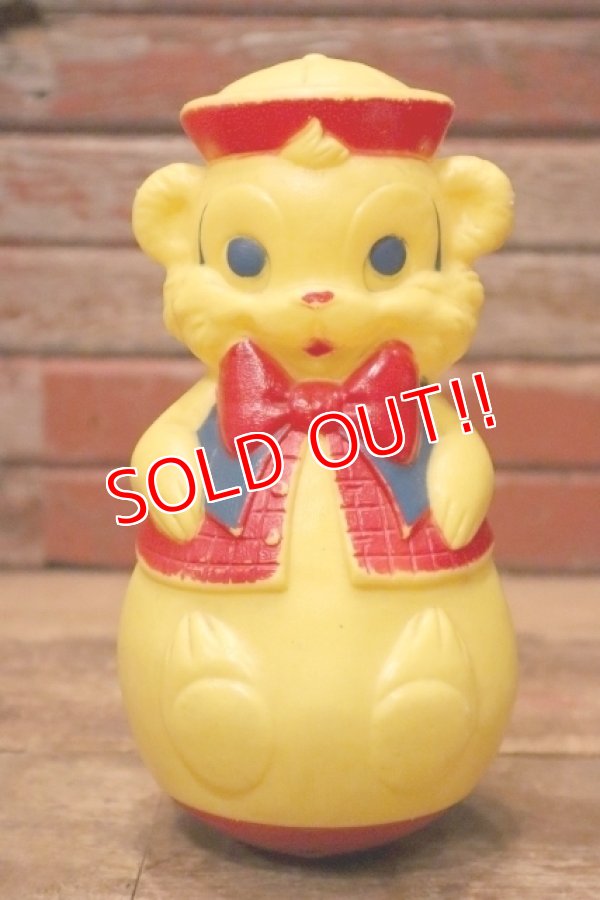 画像1: ct-240605-13 ELDON INDUSTRIES INC / 1962 Yellow Bear Roly Poly