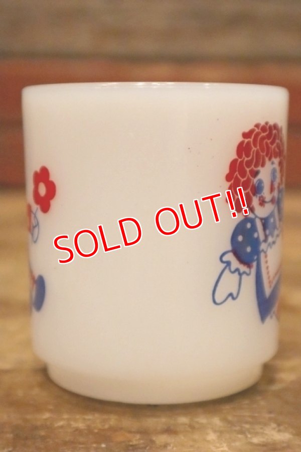 画像5: kt-230809-06 RAGGEDY ANN ANDY / Glasbake 1960's Mug