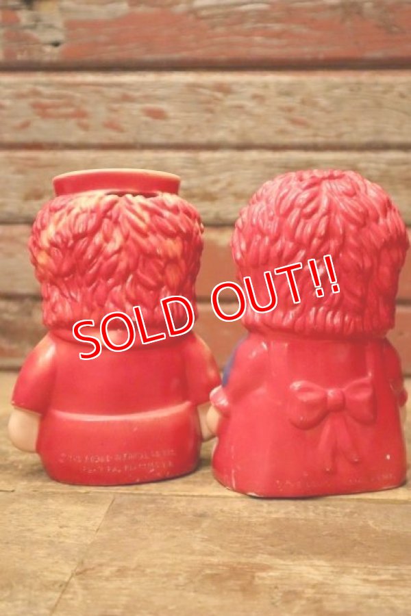 画像7: ct-240605-14 RAGGEDY ANN ANDY / PLAY PAL PLASTICS 1970's Coin Bank