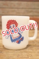 画像: kt-230809-06 RAGGEDY ANN ANDY / Glasbake 1960's Mug