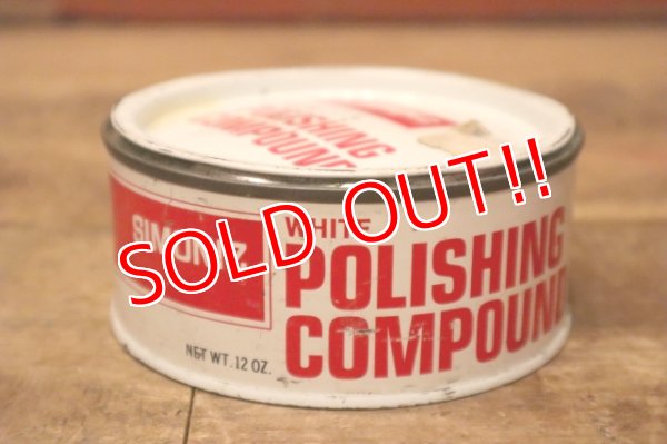 画像1: dp-240508-12 SIMONIZ WHITE POLISHING COMPOUND CAN