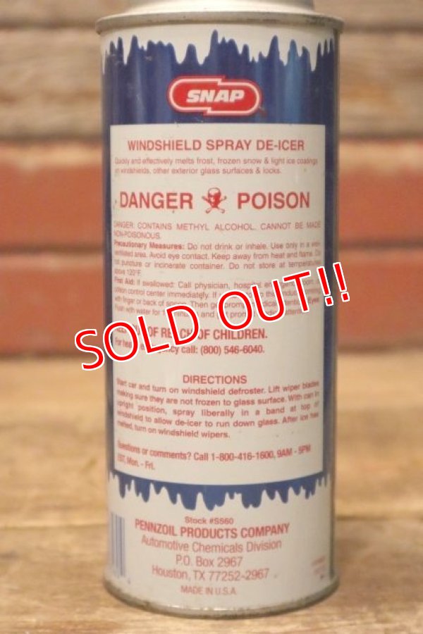画像3: dp-231012-93 SNAP WINDSHIELD spray DE-ICER Can