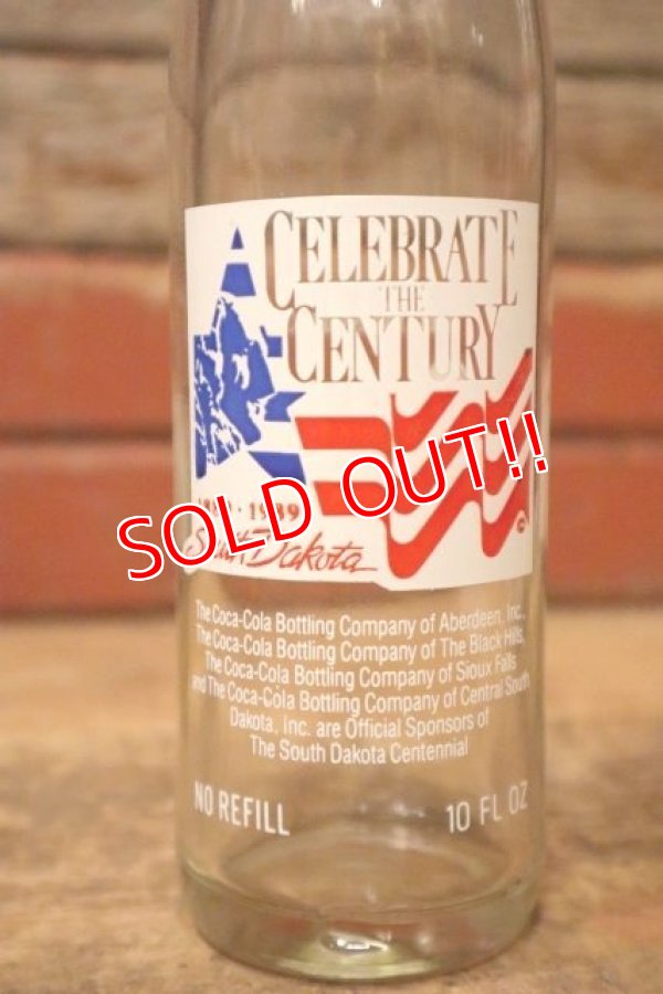 画像2: dp-230101-65 CELEBRATE OF CENTURY South Dakota / 1989 Coca Cola Bottle