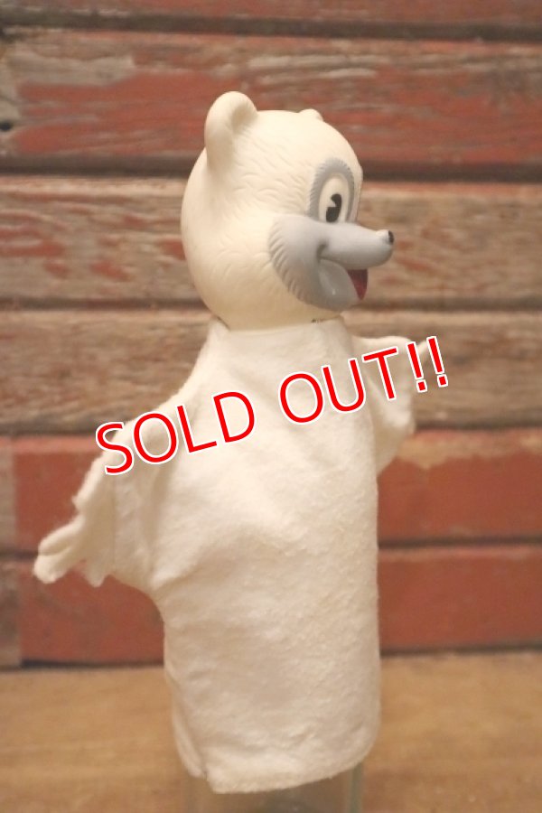 画像4: ct-240611-04 Teddy Snow Crop / 1950's Hand Puppet
