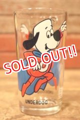 画像: gs-240611-11 Under Dog / PEPSI 1970's Collector Series 8 OZ. Glass