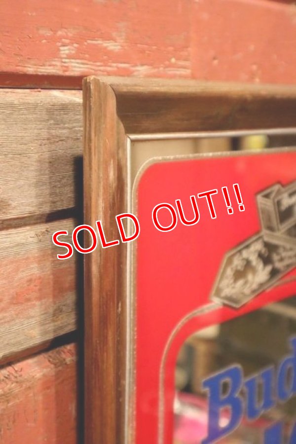 画像8: dp-240321-06 Budweiser LIGHT 1970's Pub Mirror