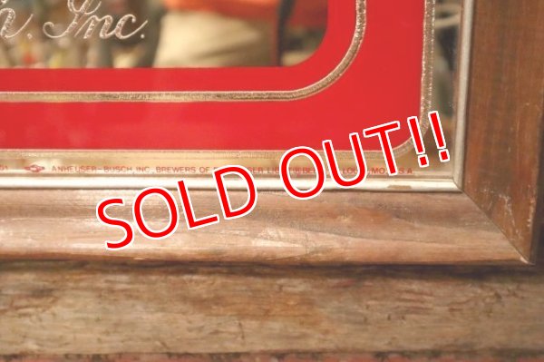 画像4: dp-240321-06 Budweiser LIGHT 1970's Pub Mirror