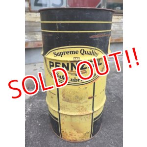 画像: dp-240604-08 PENNZOIL / 1970's 120 LBS. Motor Oil Can