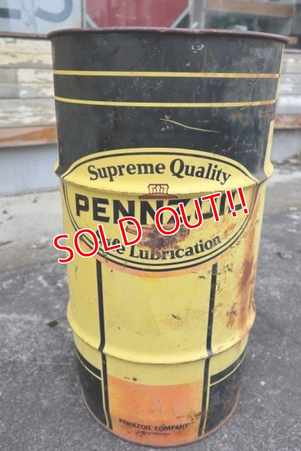 画像4: dp-240604-08 PENNZOIL / 1970's 120 LBS. Motor Oil Can