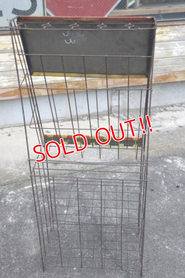 画像13: dp-240605-09 WABASH SUPERLITE 1950's Wire Display Rack