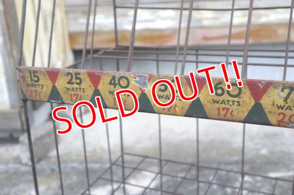 画像6: dp-240605-09 WABASH SUPERLITE 1950's Wire Display Rack