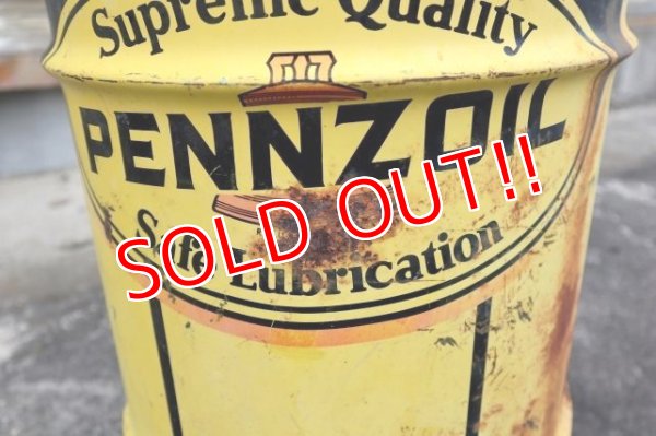 画像5: dp-240604-08 PENNZOIL / 1970's 120 LBS. Motor Oil Can