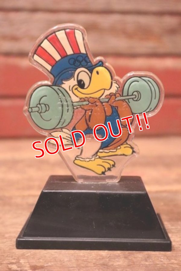 画像6: ct-231206-29【訳アリ品】Eagle Sam / 1980's Trophy "Weightlifting"