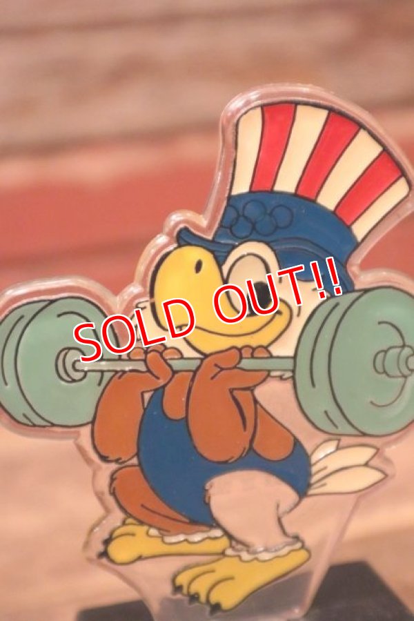 画像2: ct-231206-29【訳アリ品】Eagle Sam / 1980's Trophy "Weightlifting"