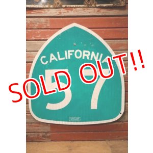 画像: dp-240604-06 Road Sign CALIFORNIA State Route 57 Sign