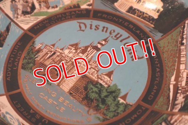 画像2: dp-240611-16 Disneyland / Vintage Souvenir Glass Tray