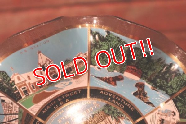 画像5: dp-240611-16 Disneyland / Vintage Souvenir Glass Tray