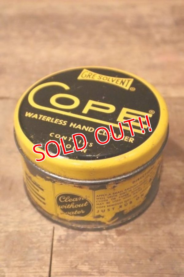 画像1: dp-231016-57 GRE-SOLVENT / COPE WATERLESS HAND CLEANER Can