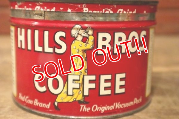 画像2: dp-230601-10 HILLS BROS COFFEE / Vintage Tin Can