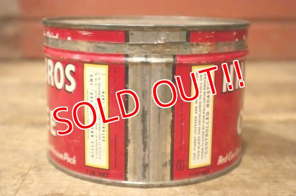 画像5: dp-230601-10 HILLS BROS COFFEE / Vintage Tin Can